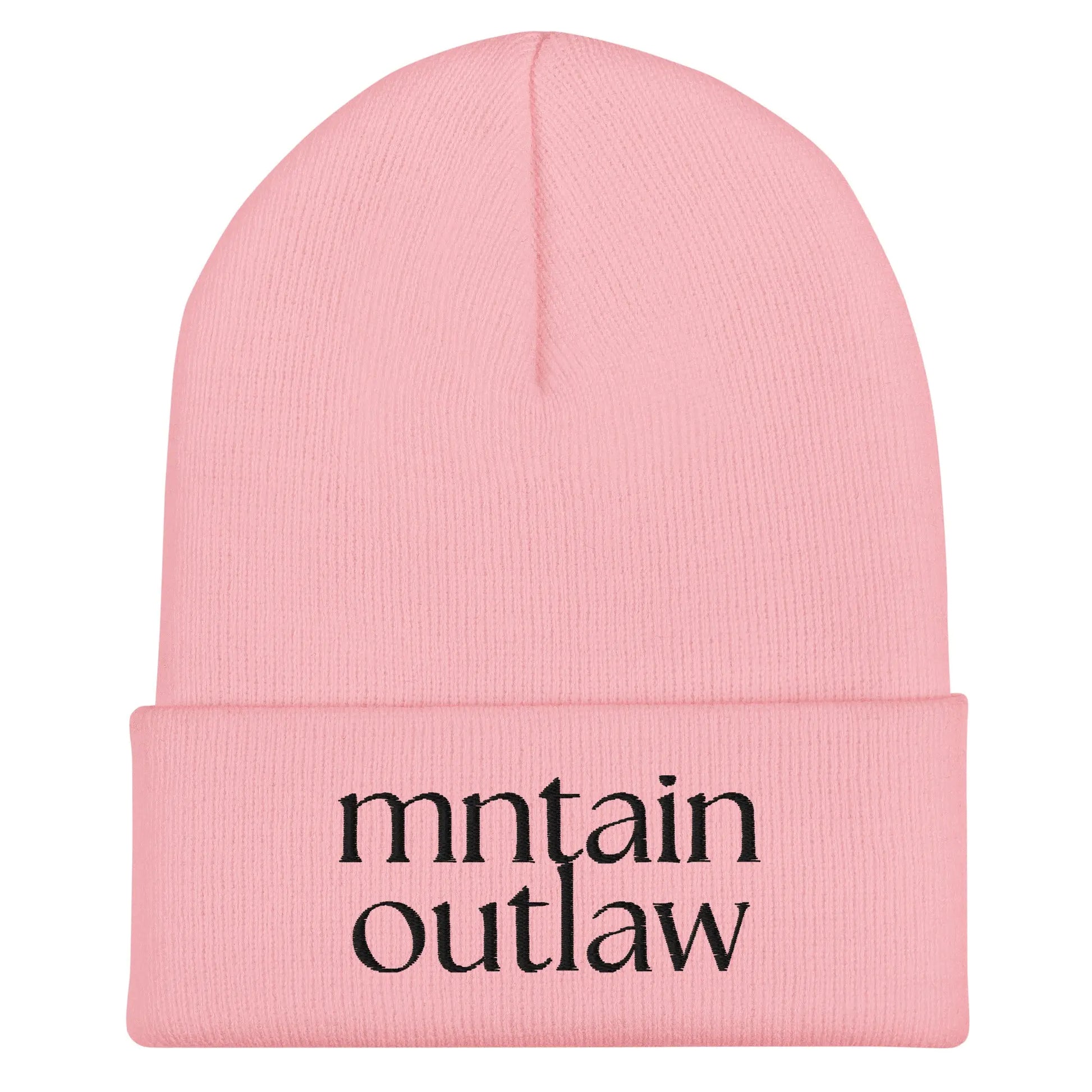 mntain outlaw REBEL Cuffed Beanie - MNTAIN OUTLAW LTD