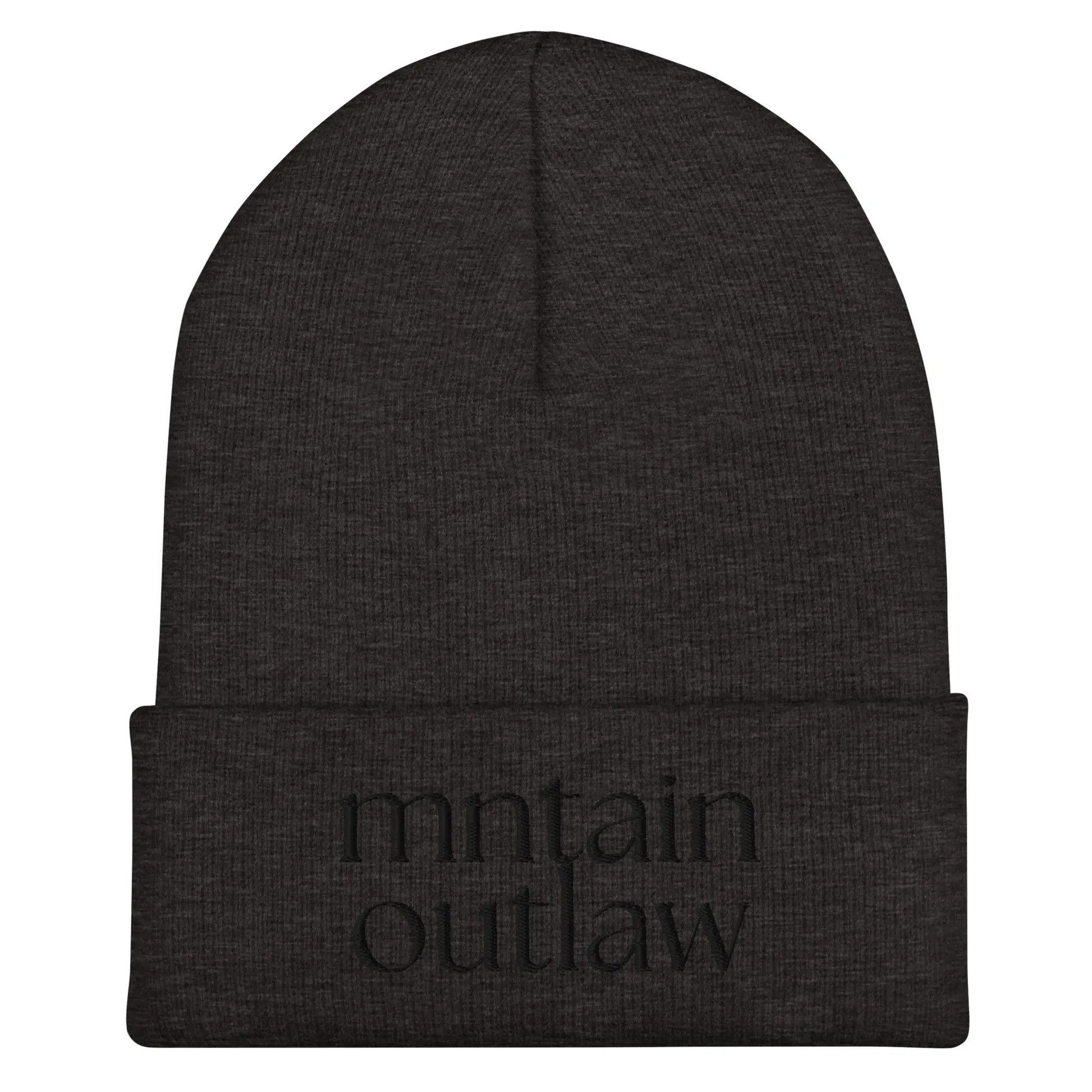 mntain outlaw REBEL Cuffed Beanie - MNTAIN OUTLAW LTD