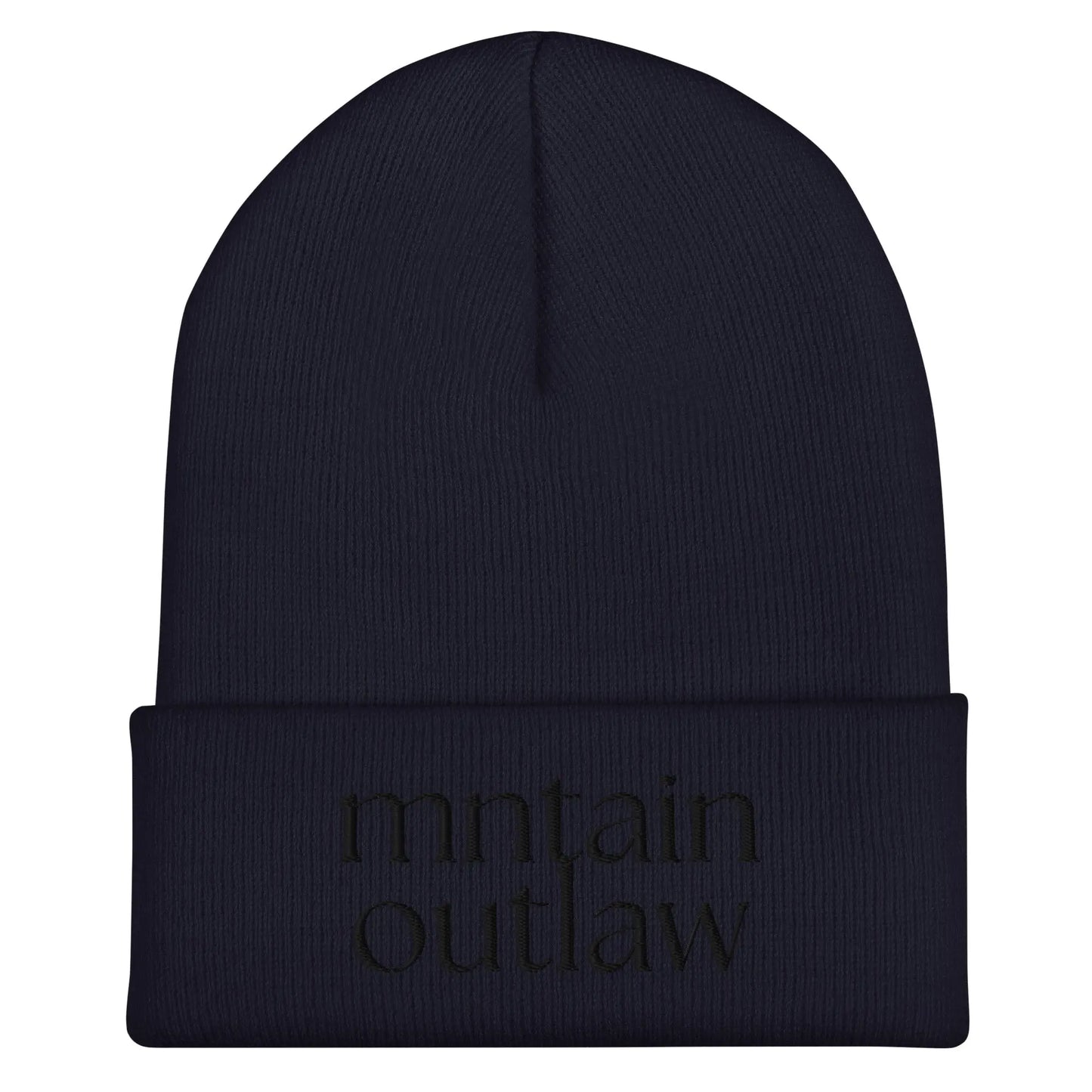 mntain outlaw REBEL Cuffed Beanie - MNTAIN OUTLAW LTD