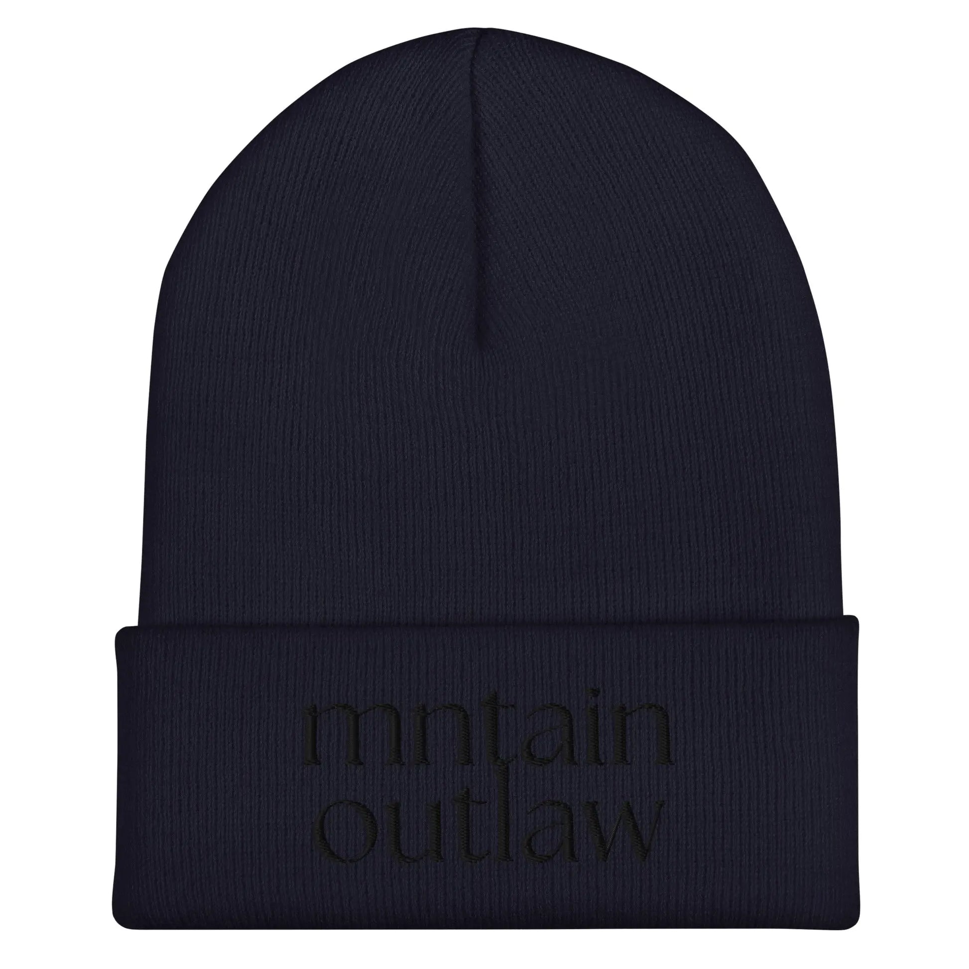 mntain outlaw REBEL Cuffed Beanie - MNTAIN OUTLAW LTD