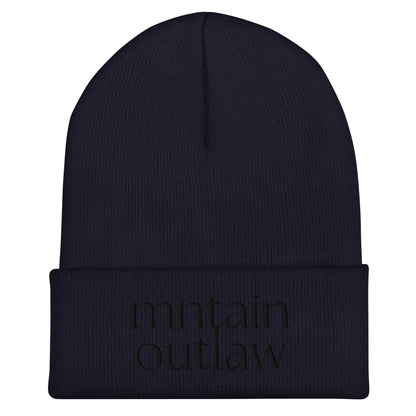 mntain outlaw REBEL Cuffed Beanie - MNTAIN OUTLAW LTD