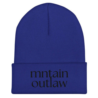 mntain outlaw REBEL Cuffed Beanie - MNTAIN OUTLAW LTD