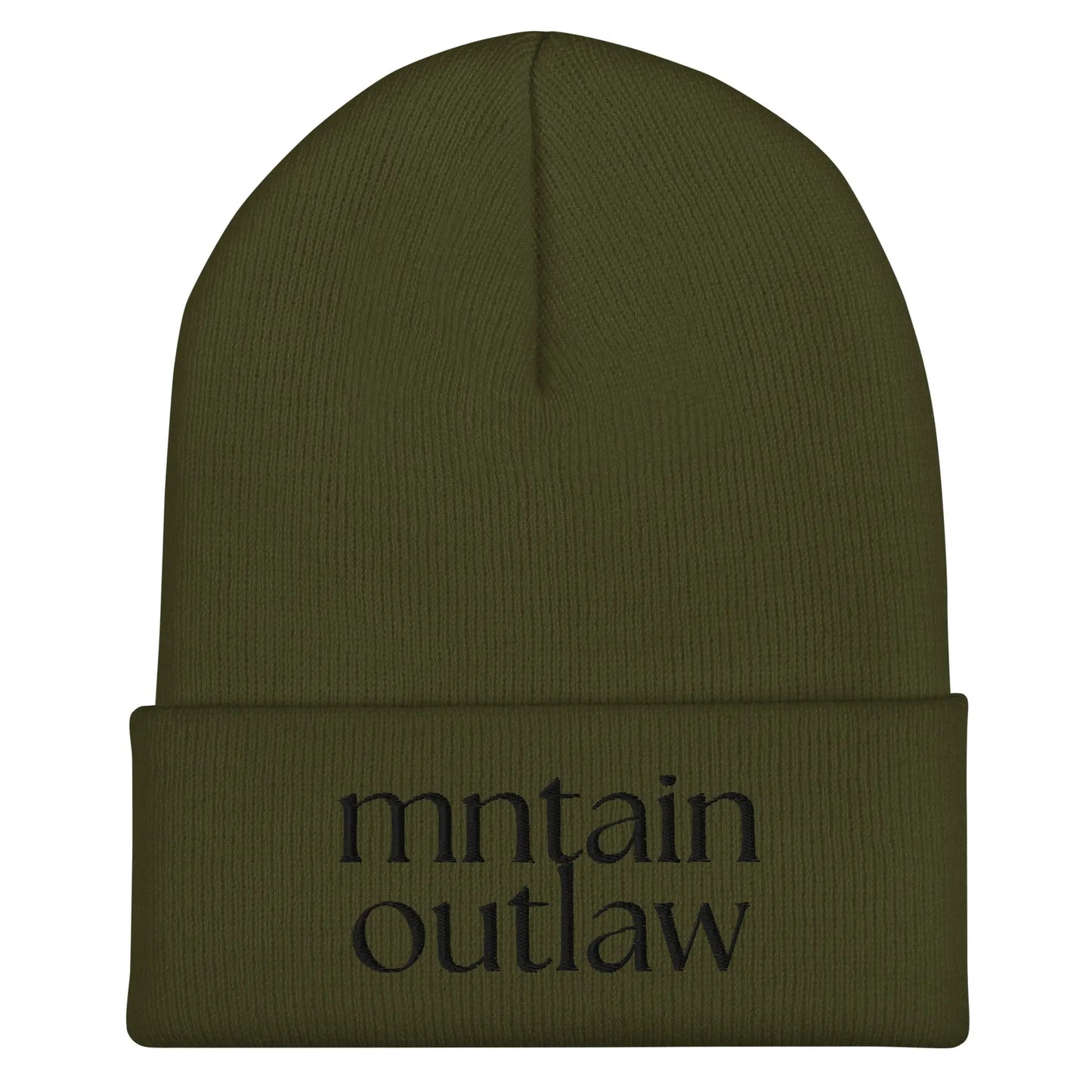 mntain outlaw REBEL Cuffed Beanie - MNTAIN OUTLAW LTD