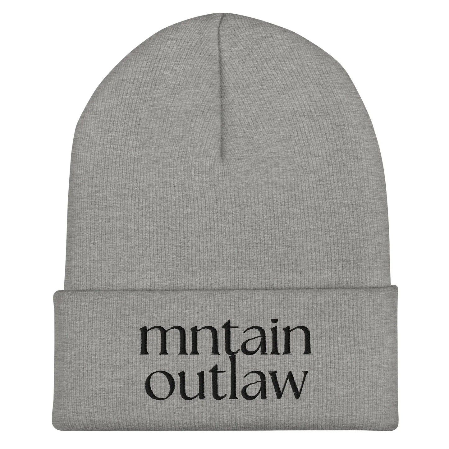 mntain outlaw REBEL Cuffed Beanie - MNTAIN OUTLAW LTD