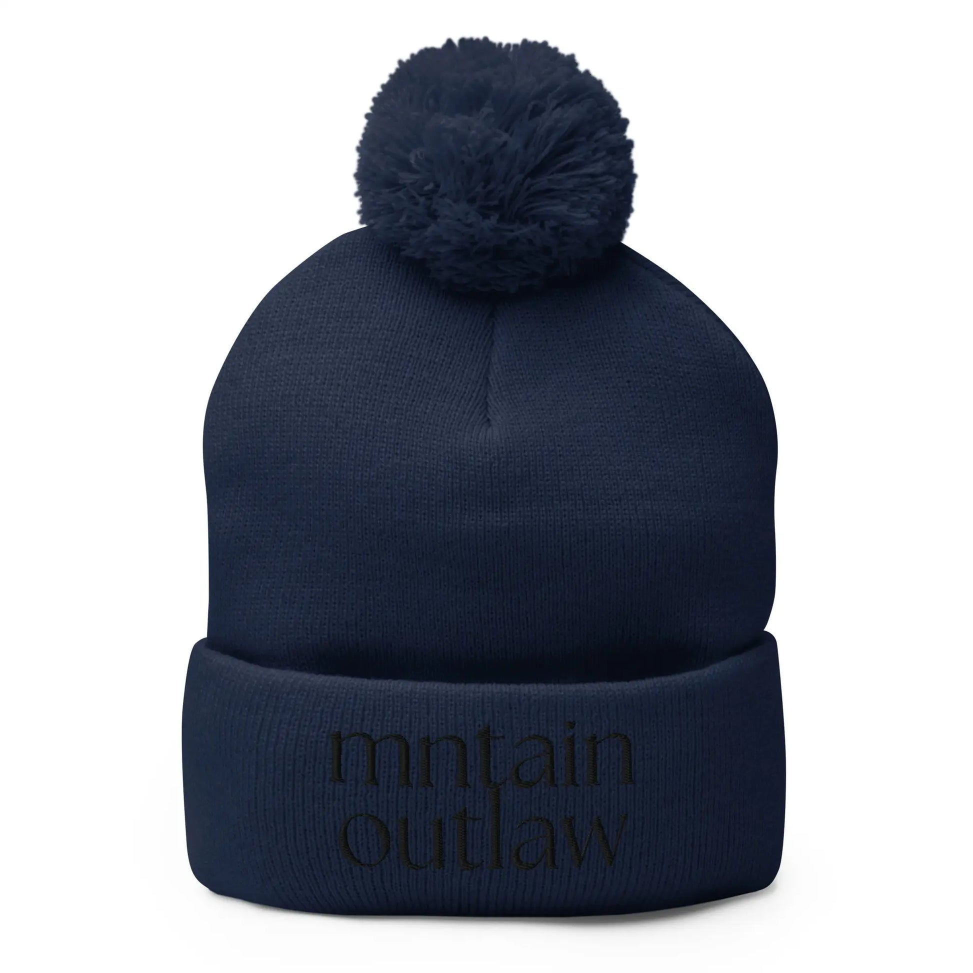 mntain outlaw REBEL Pom - Pom Beanie - MNTAIN OUTLAW LTD