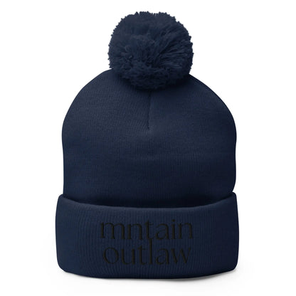 mntain outlaw REBEL Pom - Pom Beanie - MNTAIN OUTLAW LTD