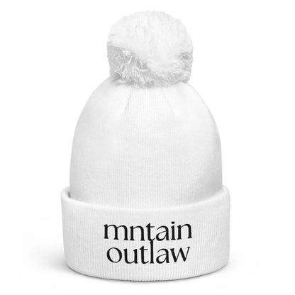 mntain outlaw REBEL Pom pom beanie - MNTAIN OUTLAW LTD
