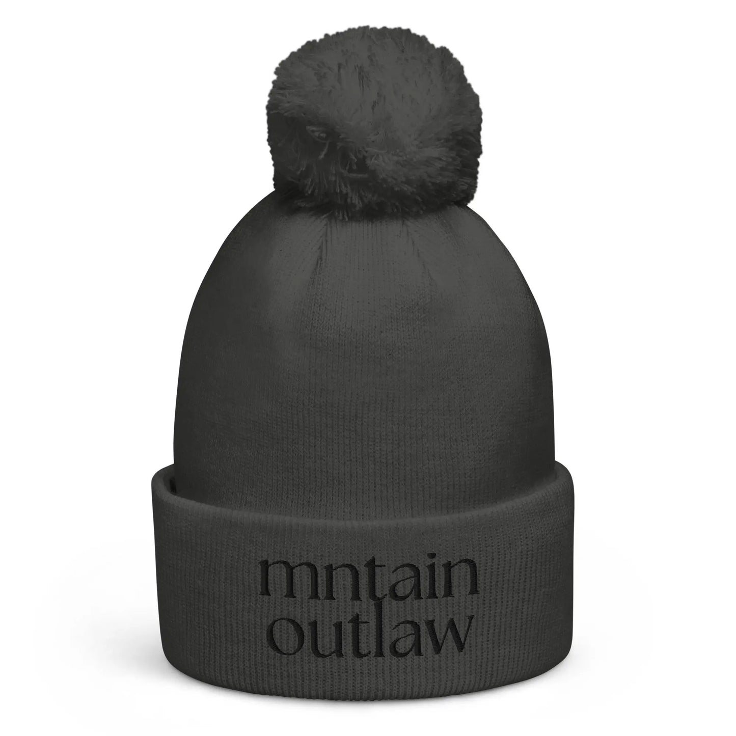 mntain outlaw REBEL Pom pom beanie - MNTAIN OUTLAW LTD