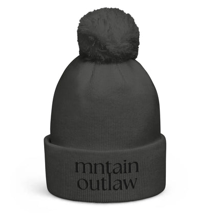 mntain outlaw REBEL Pom pom beanie - MNTAIN OUTLAW LTD