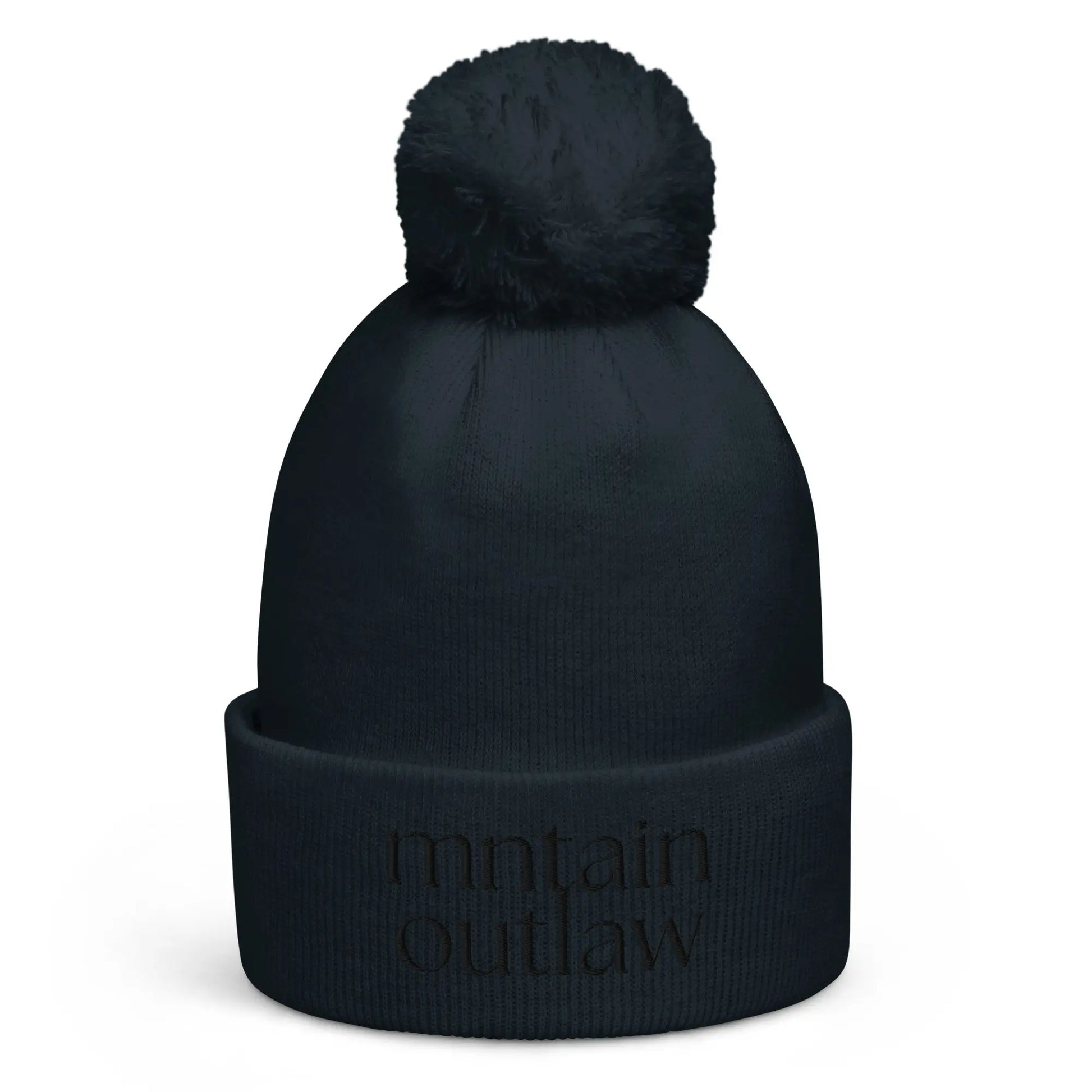 mntain outlaw REBEL Pom pom beanie - MNTAIN OUTLAW LTD