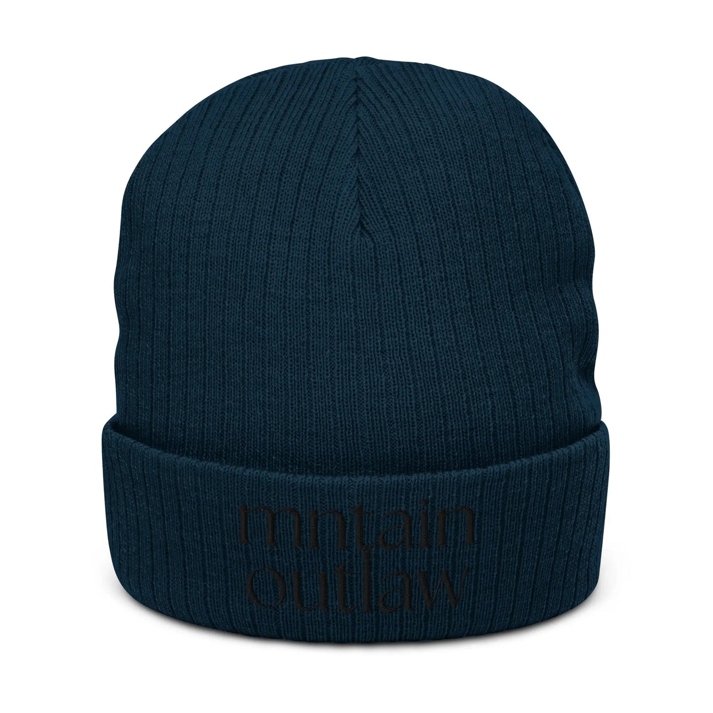 mntain outlaw REBEL Ribbed knit beanie - MNTAIN OUTLAW LTD