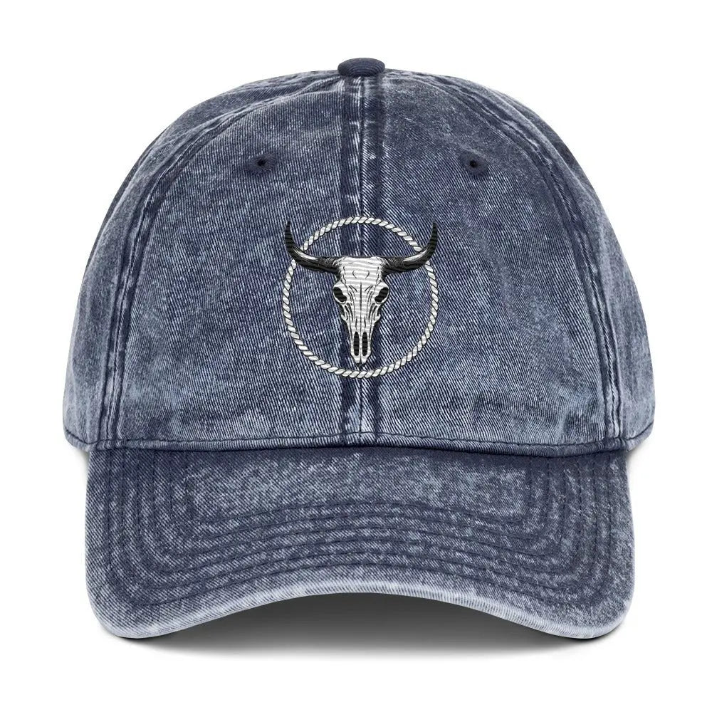 mntain outlaw Vintage Cotton Twill Cap - MNTAIN OUTLAW LTD