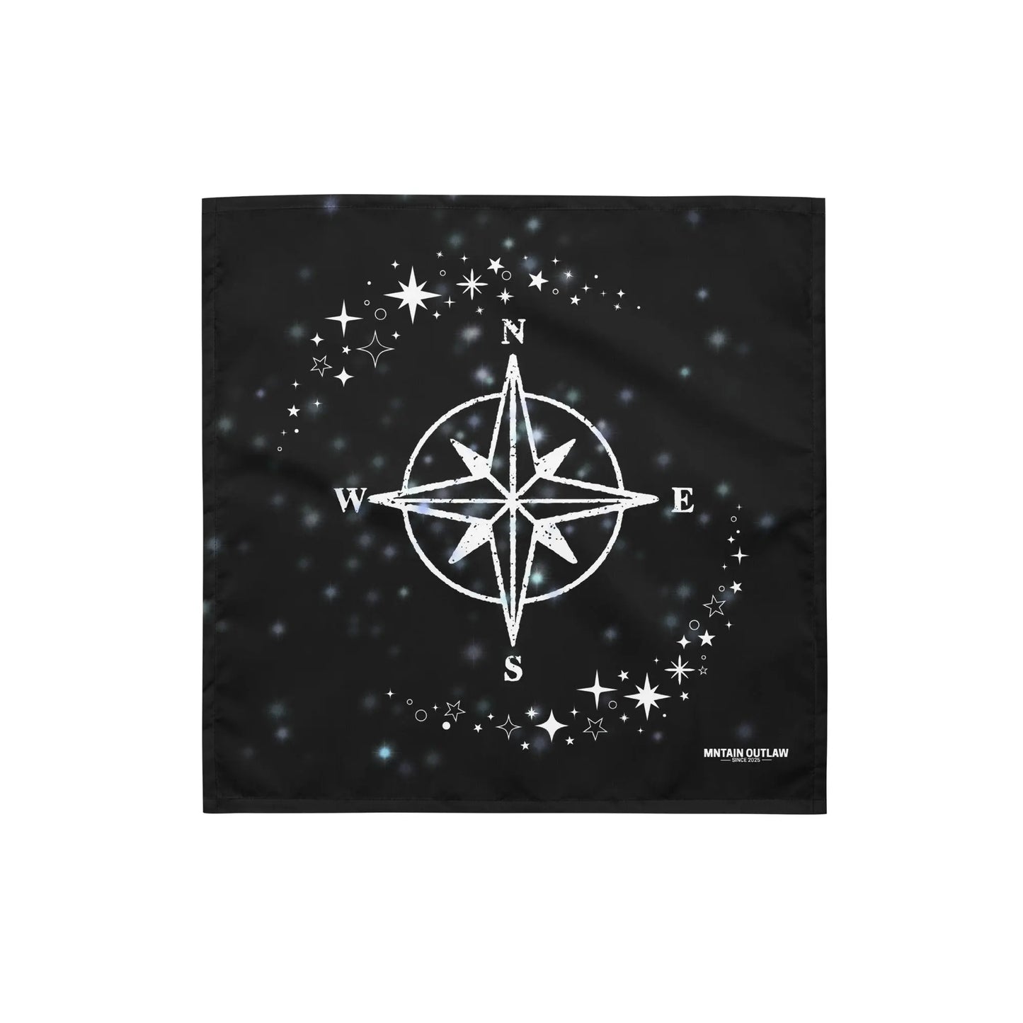 THE IRON COMPASS – OUTLAW BANDANNA - MNTAIN OUTLAW LTD