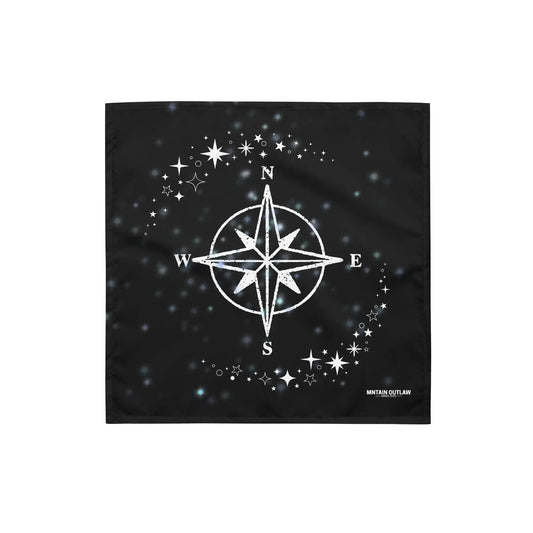 THE IRON COMPASS – OUTLAW BANDANNA - MNTAIN OUTLAW LTD