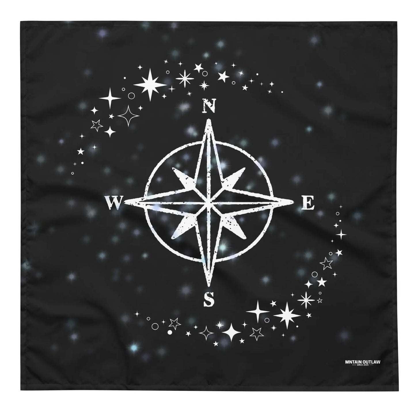 THE IRON COMPASS – OUTLAW BANDANNA - MNTAIN OUTLAW LTD