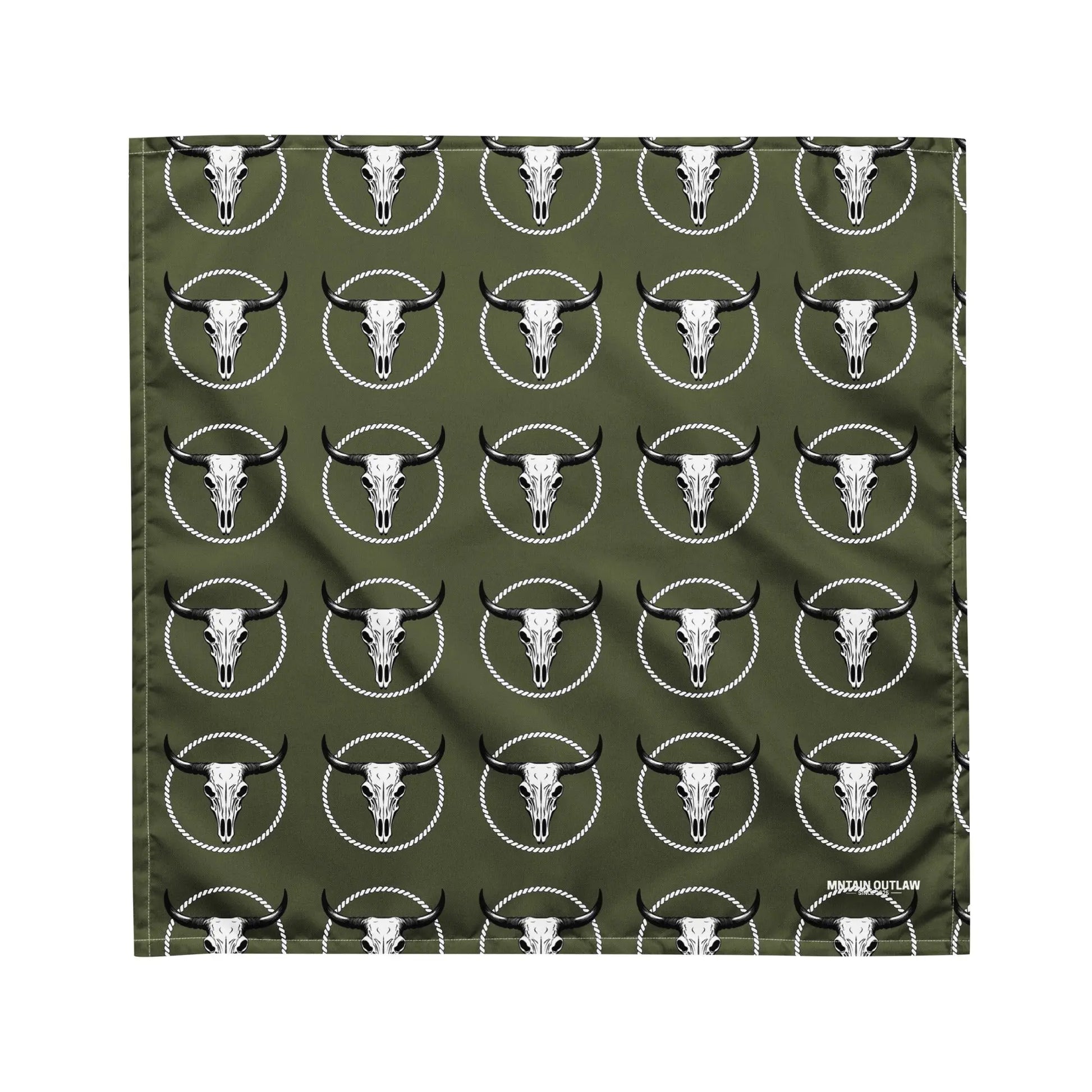 THE LONGHORN CODE – OUTLAW BANDANNA - MNTAIN OUTLAW LTD