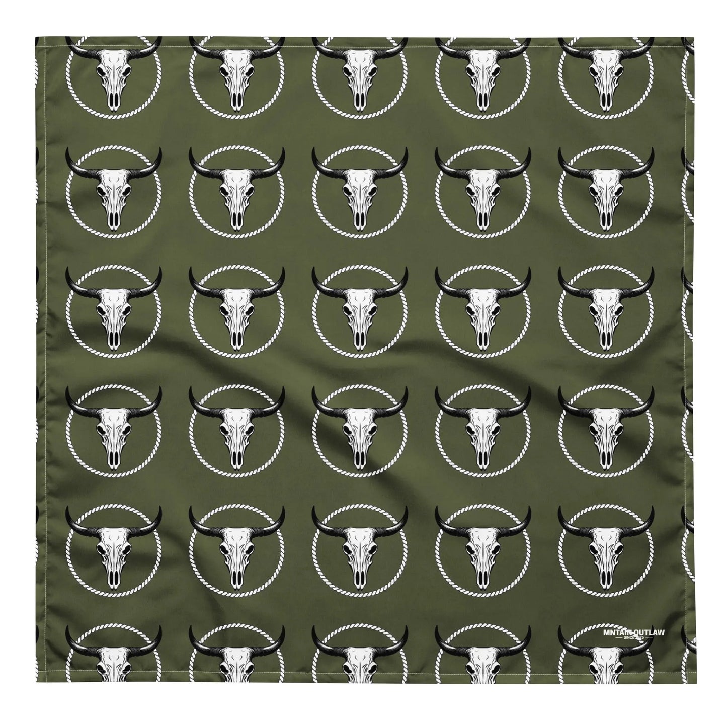 THE LONGHORN CODE – OUTLAW BANDANNA - MNTAIN OUTLAW LTD